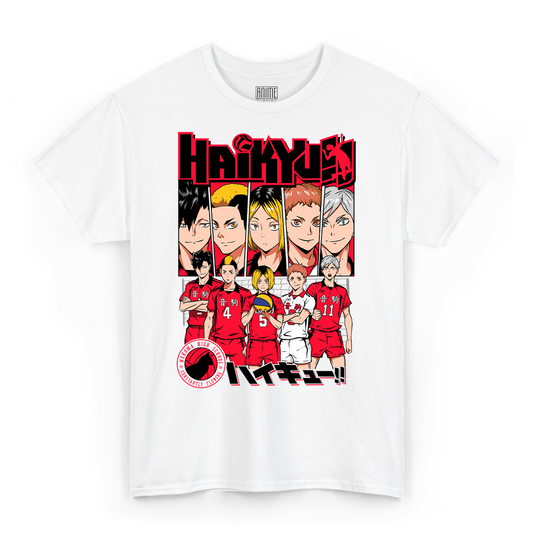 T-shirt haikyuu - Nekoma High