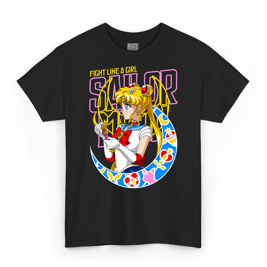T-shirt Sailor Moon - Fight Like a Girl
