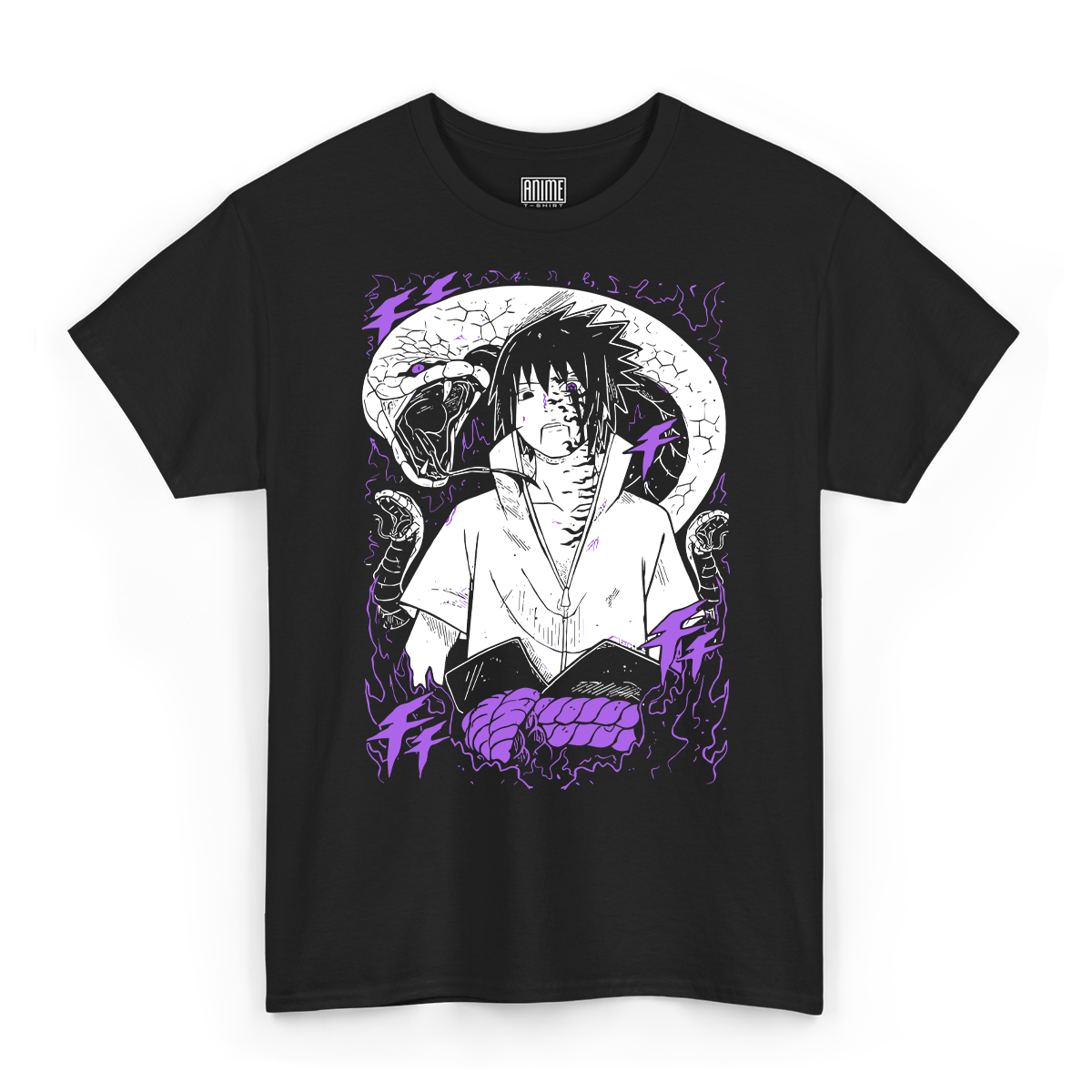 T-shirt Naruto - Sasuke Murales