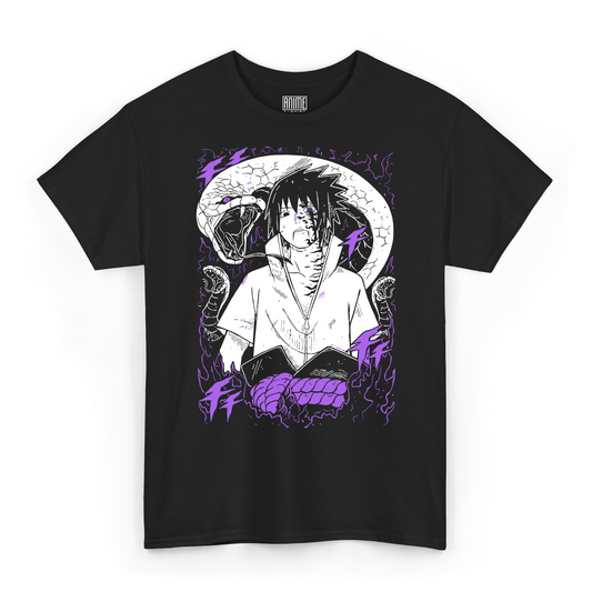 T-shirt Naruto - Sasuke Murales