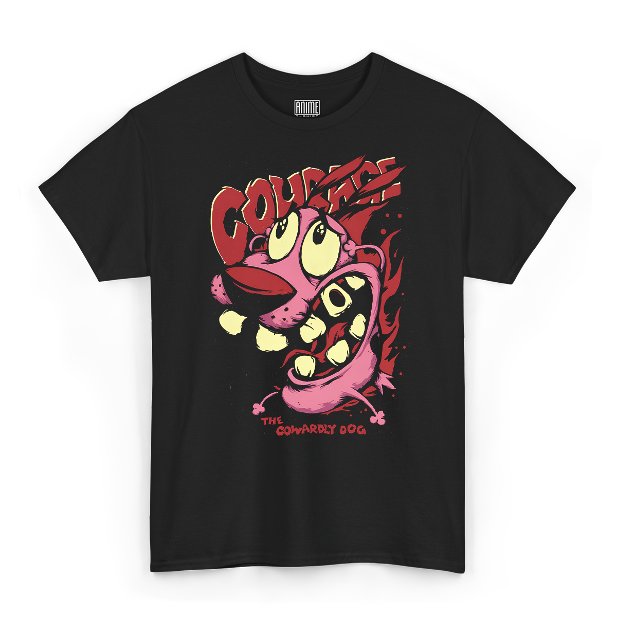 T-shirt Cartoon Network - Courge the cowardly Dog