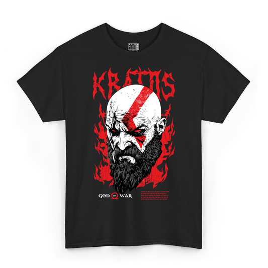 T-shirt God Of War - Kratos Fire