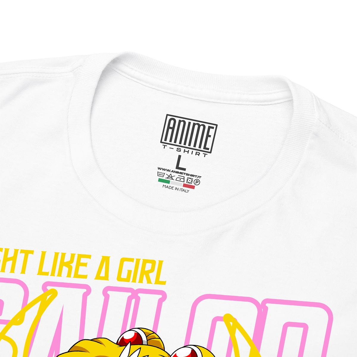 T-shirt Sailor Moon - Fight Like a Girl