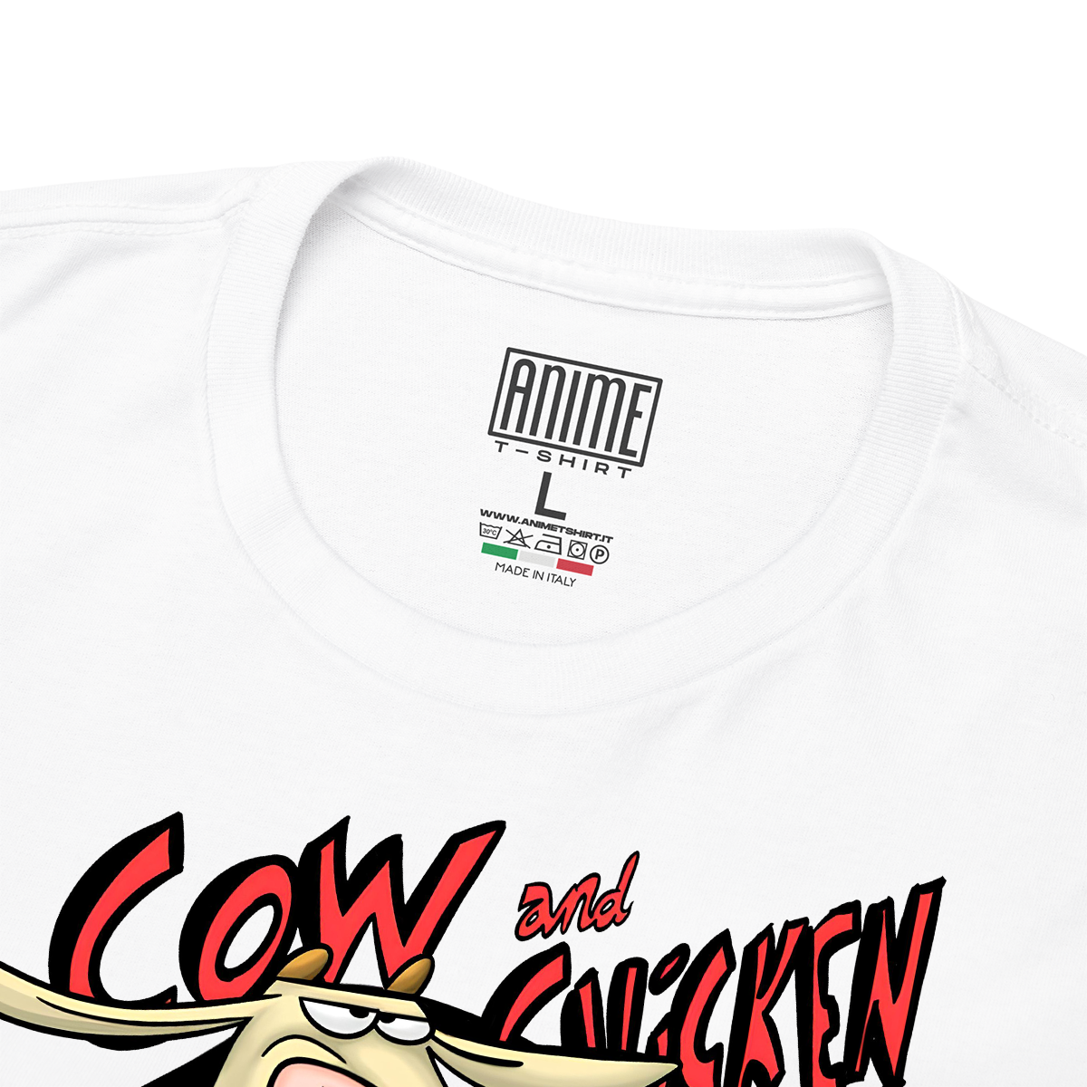 T-shirt Cartoon Network - Mucca e Pollo