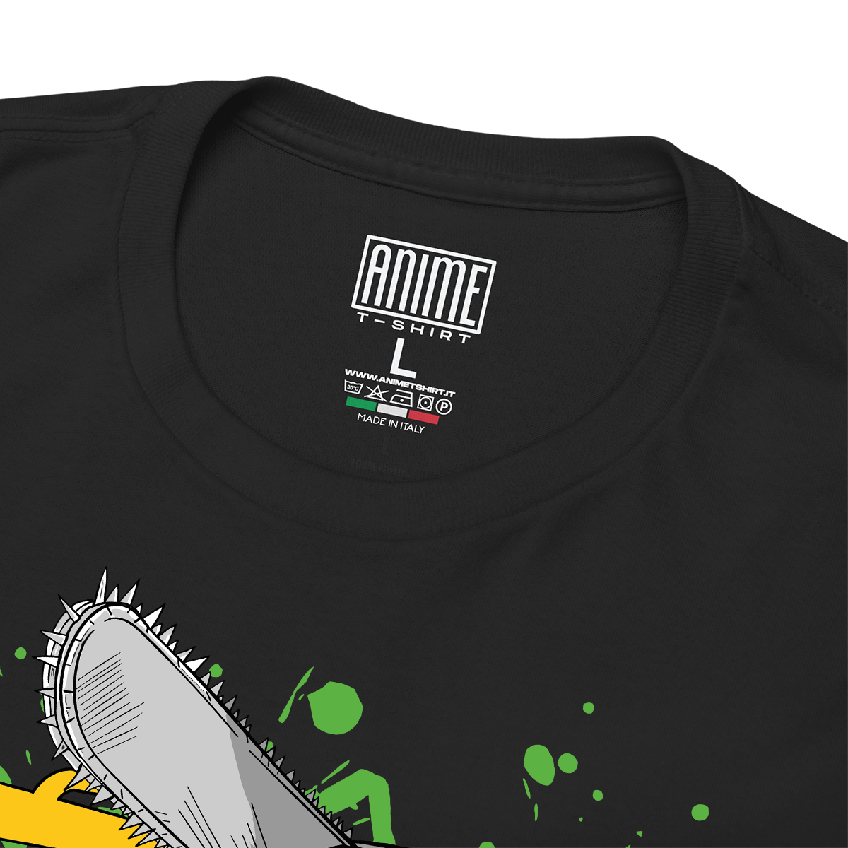 T-shirt Chainsaw Man - Denji Green
