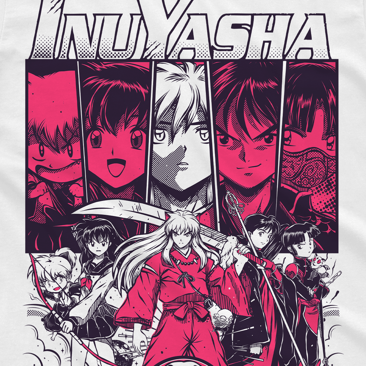 T-shirt Inuyasha - Friends