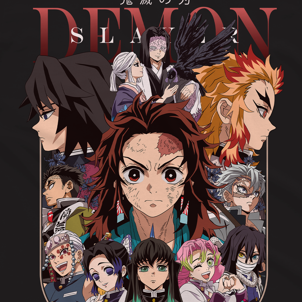 T-shirt Demon Slayer - Hashiras