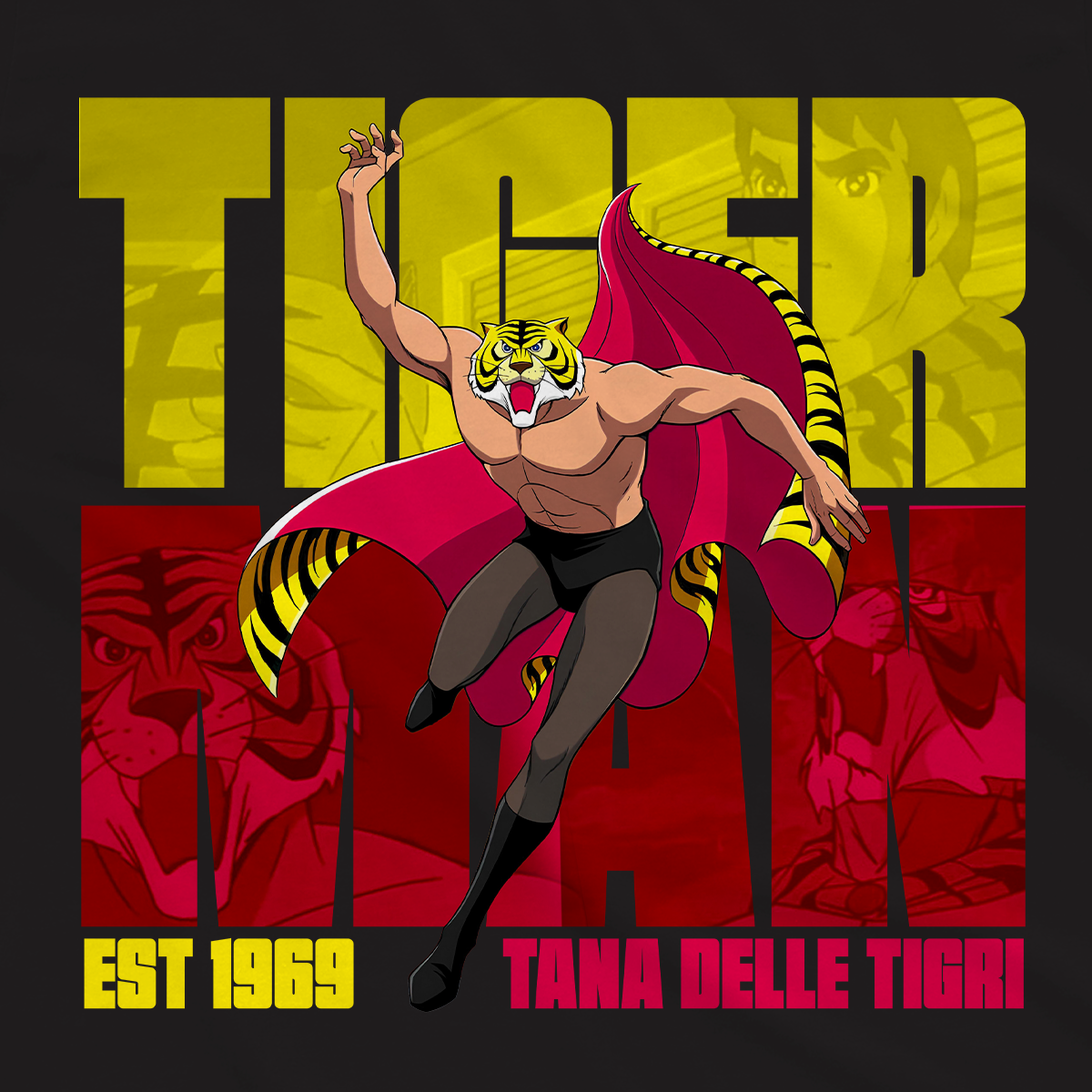T-shirt L'Uomo Tigre - TIGERMAN 1968