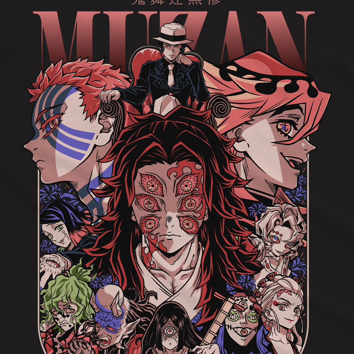 T-shirt Demon Slayer - Demons