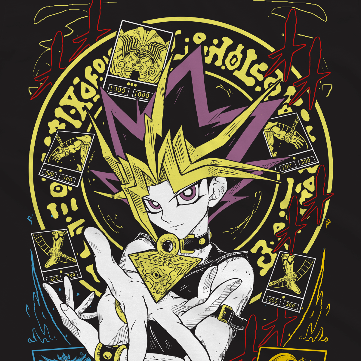 T-shirt Yu-Gi-Oh - Re dei GIochi