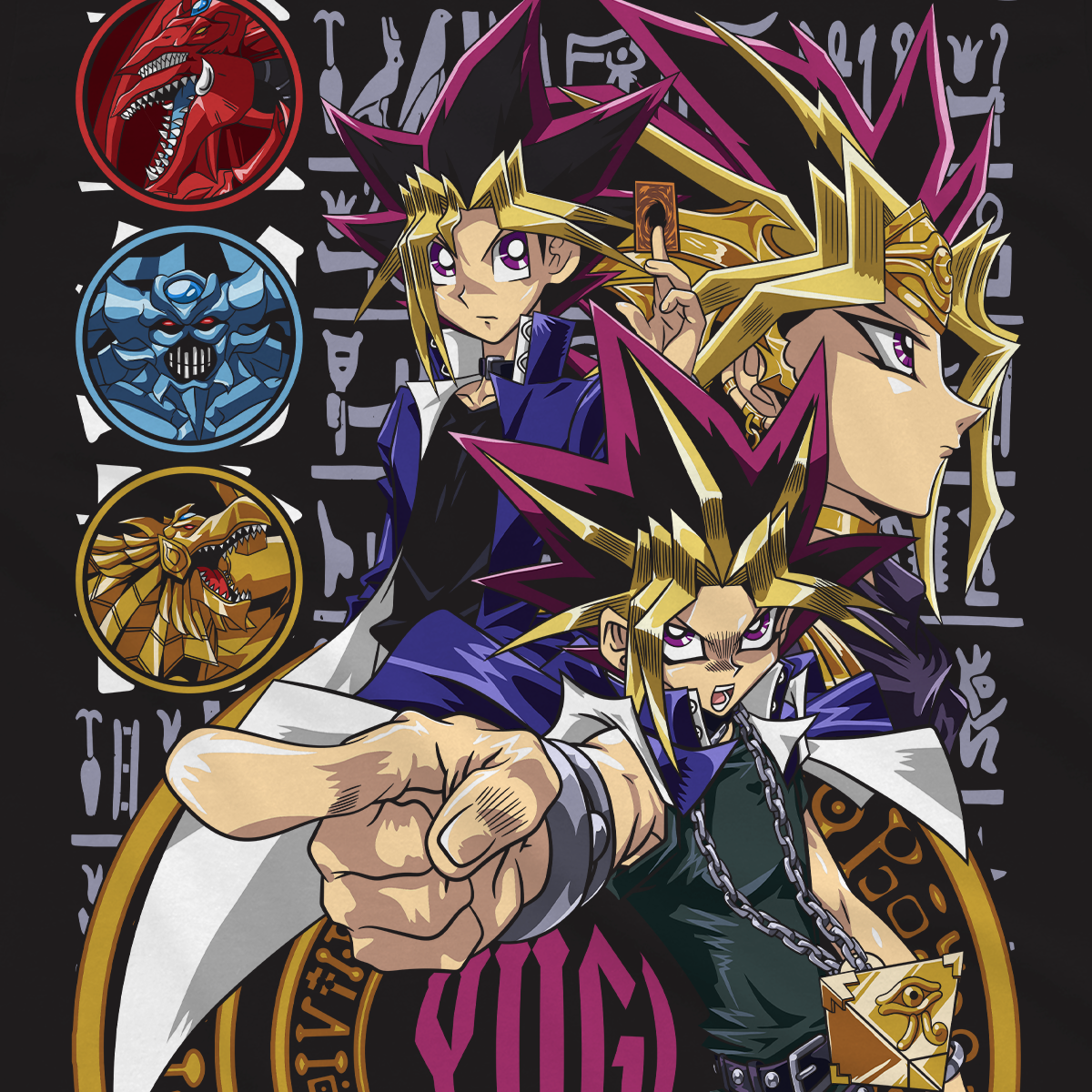 T-shirt Yu-Gi-Oh - King of Game