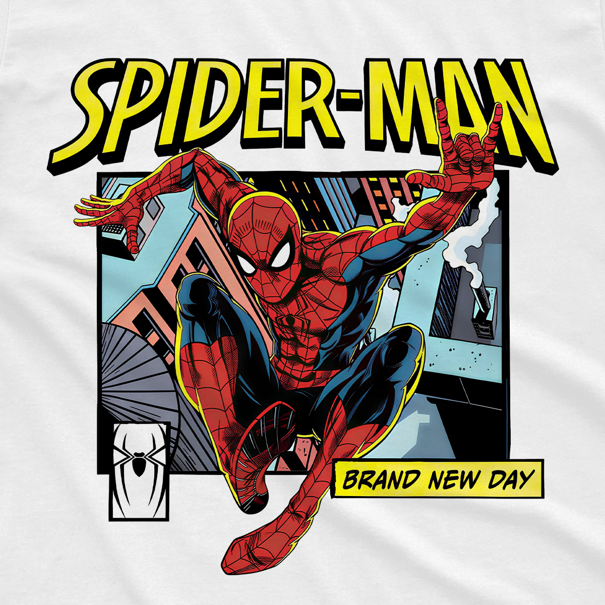 T-shirt Spiderman - brand new day