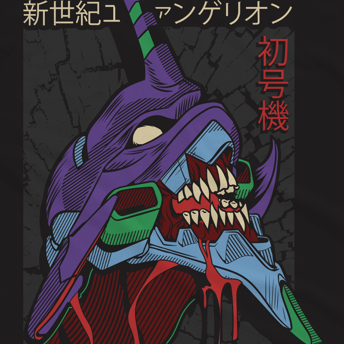 T-shirt Evangelion - Neon Genesis