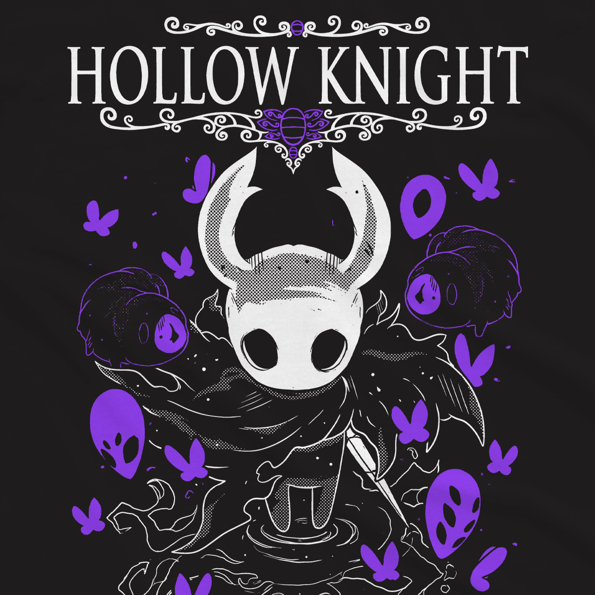 T-shirt Hollow Knight - Ghost