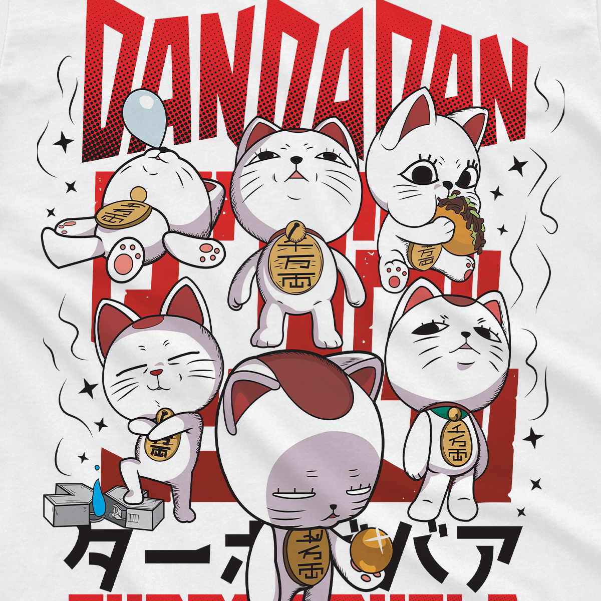 T-shirt DanDaDan - Turbo Abuela