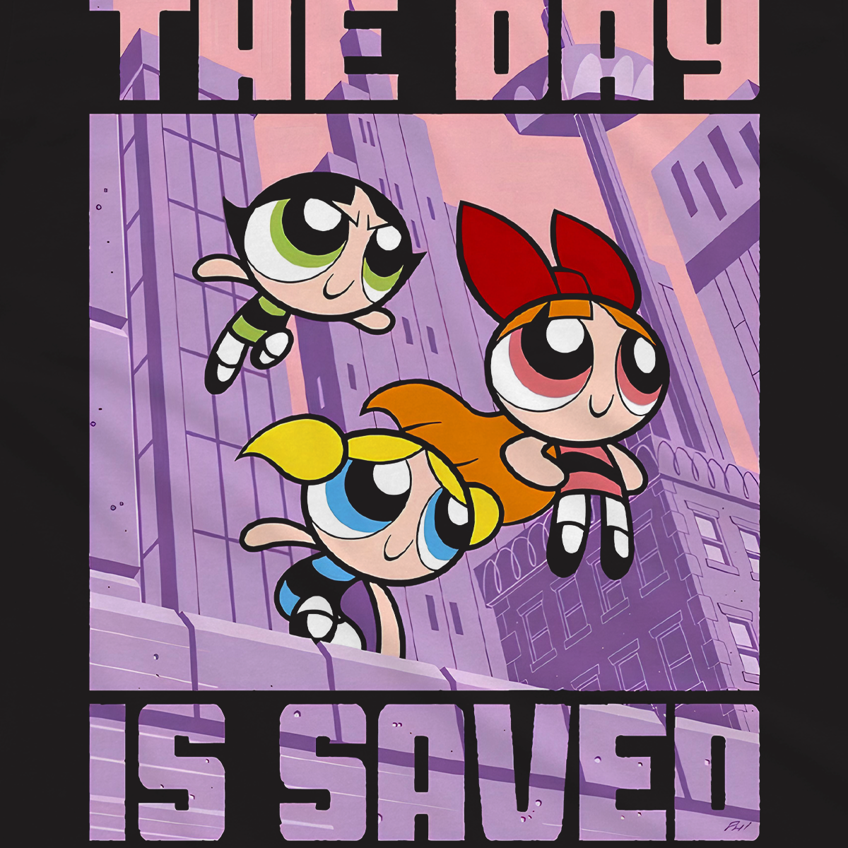 T-shirt Cartoon Network - The Day is Saved