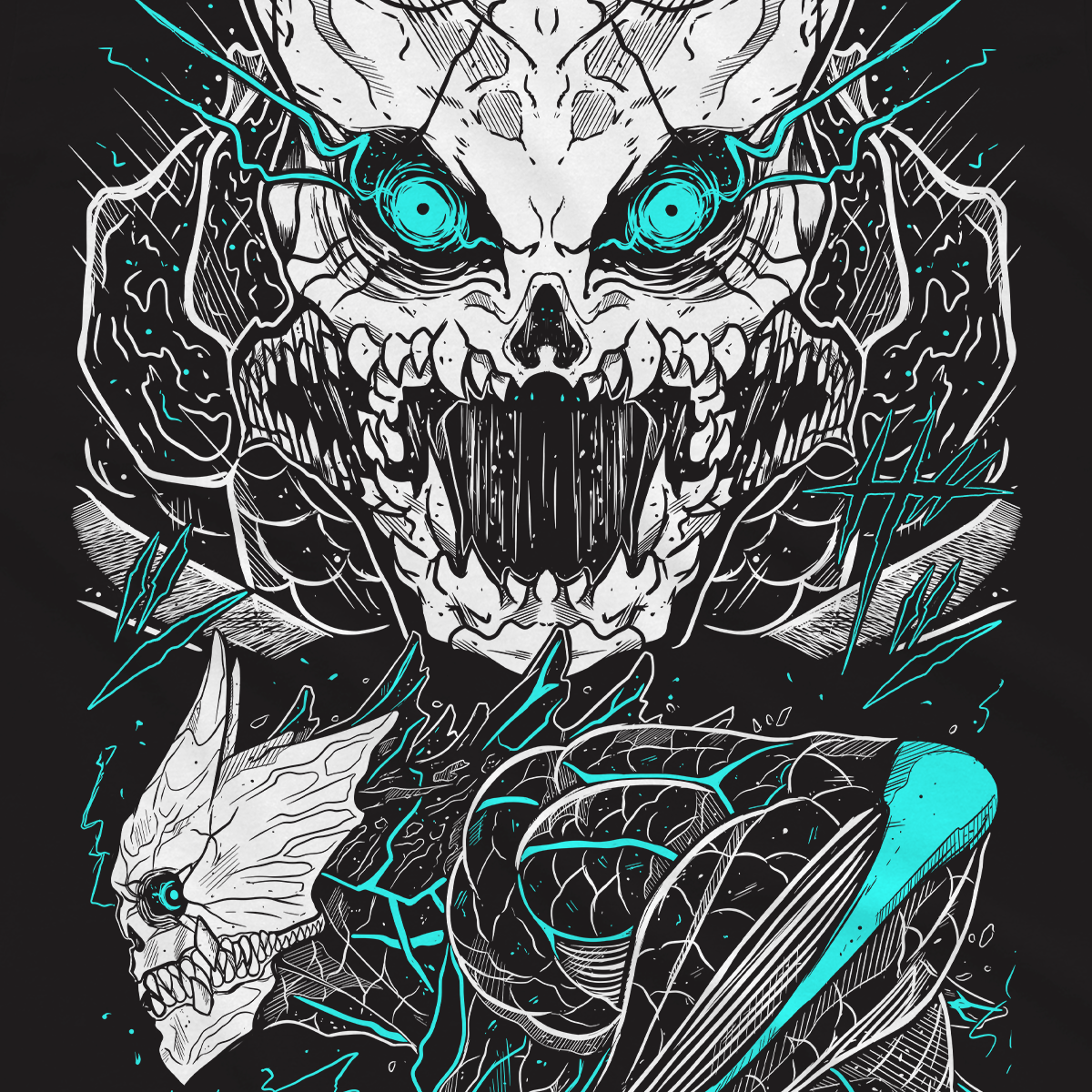 T-shirt Kaiju No. 8 - Kaiju Murales