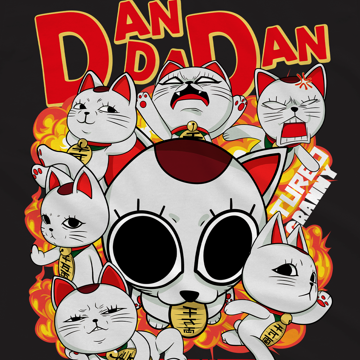 T-shirt DanDaDan - Turbo Granny