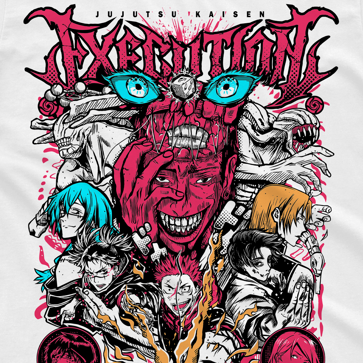 T-shirt Jujutsu Kaisen - Execution