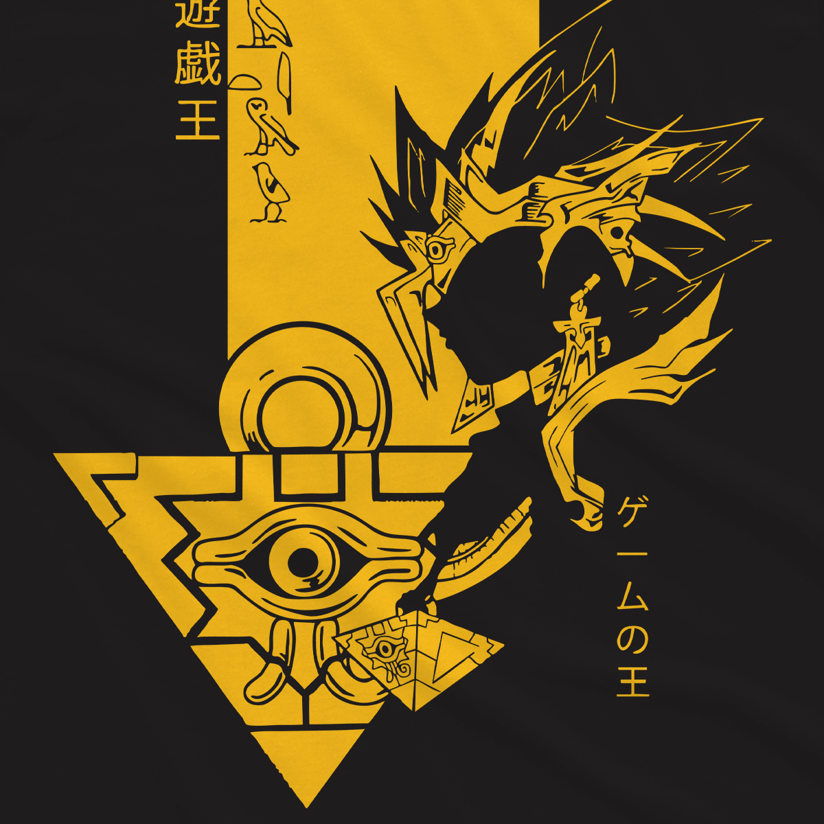 T-shirt Yu-Gi-Oh - Pharaoh Atem