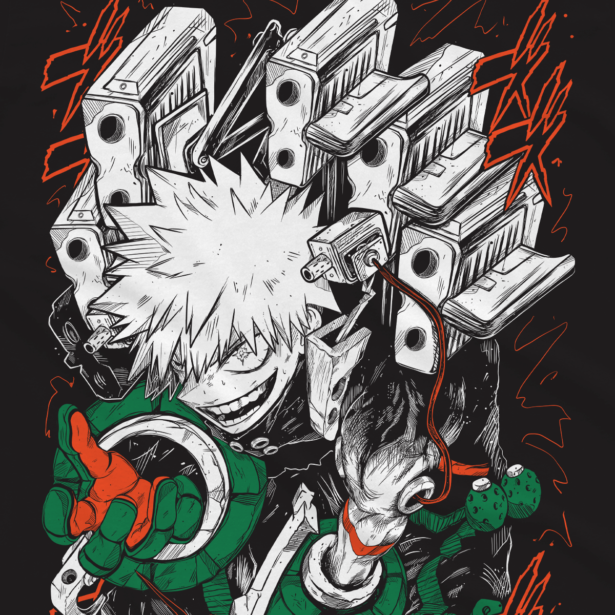 My Hero Accademia - Bakugo Murales