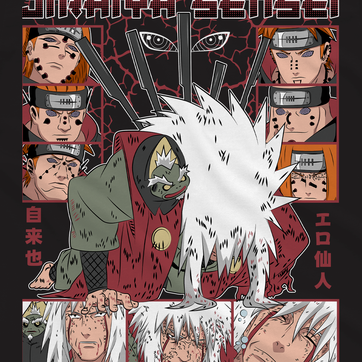 T-shirt Naruto - Jiraiya Sensei