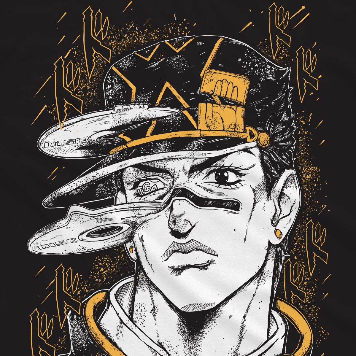 T-shirt Le bizzarre avventure di JoJo - JOJO Murales