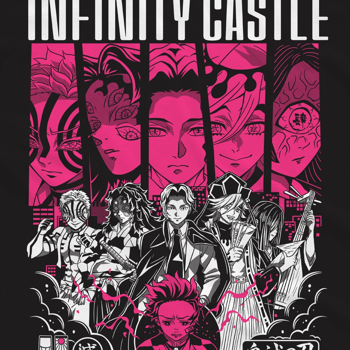 T-shirt Demon Slayer - Infinity Castle II