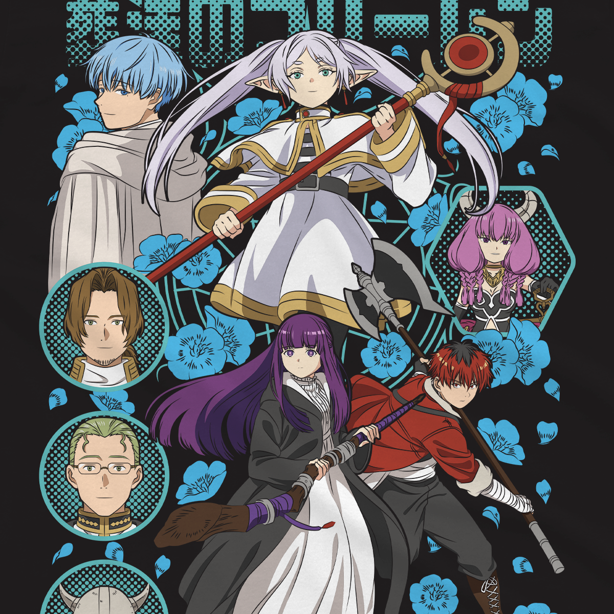 T-shirt Frieren - Frieren Friends