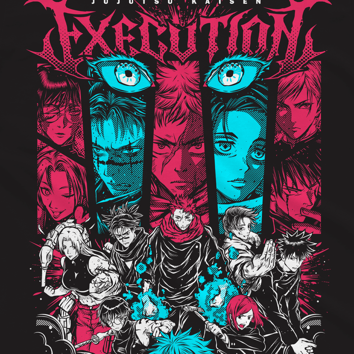 T-shirt Jujutsu Kaisen - Execution II