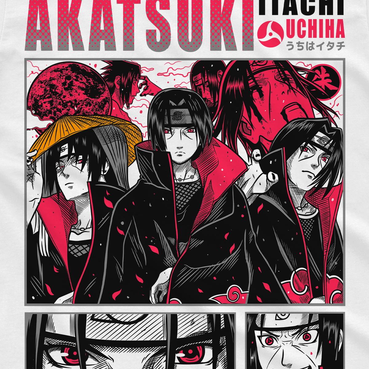 T-shirt Naruto - Akatsuki Itachi