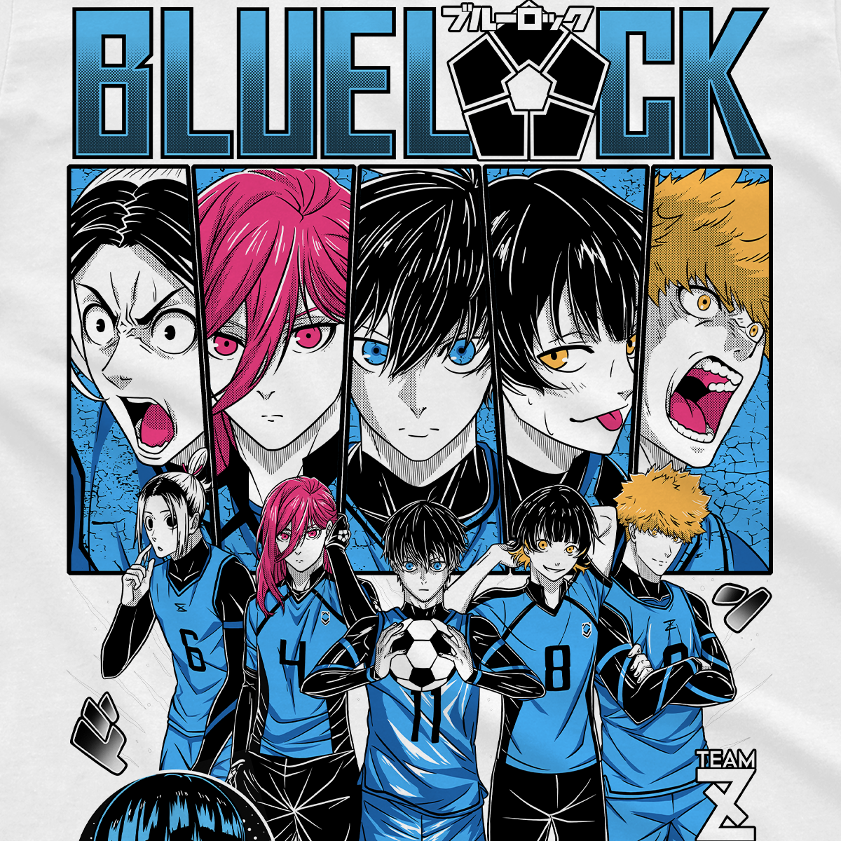T-shirt BlueLock - Team