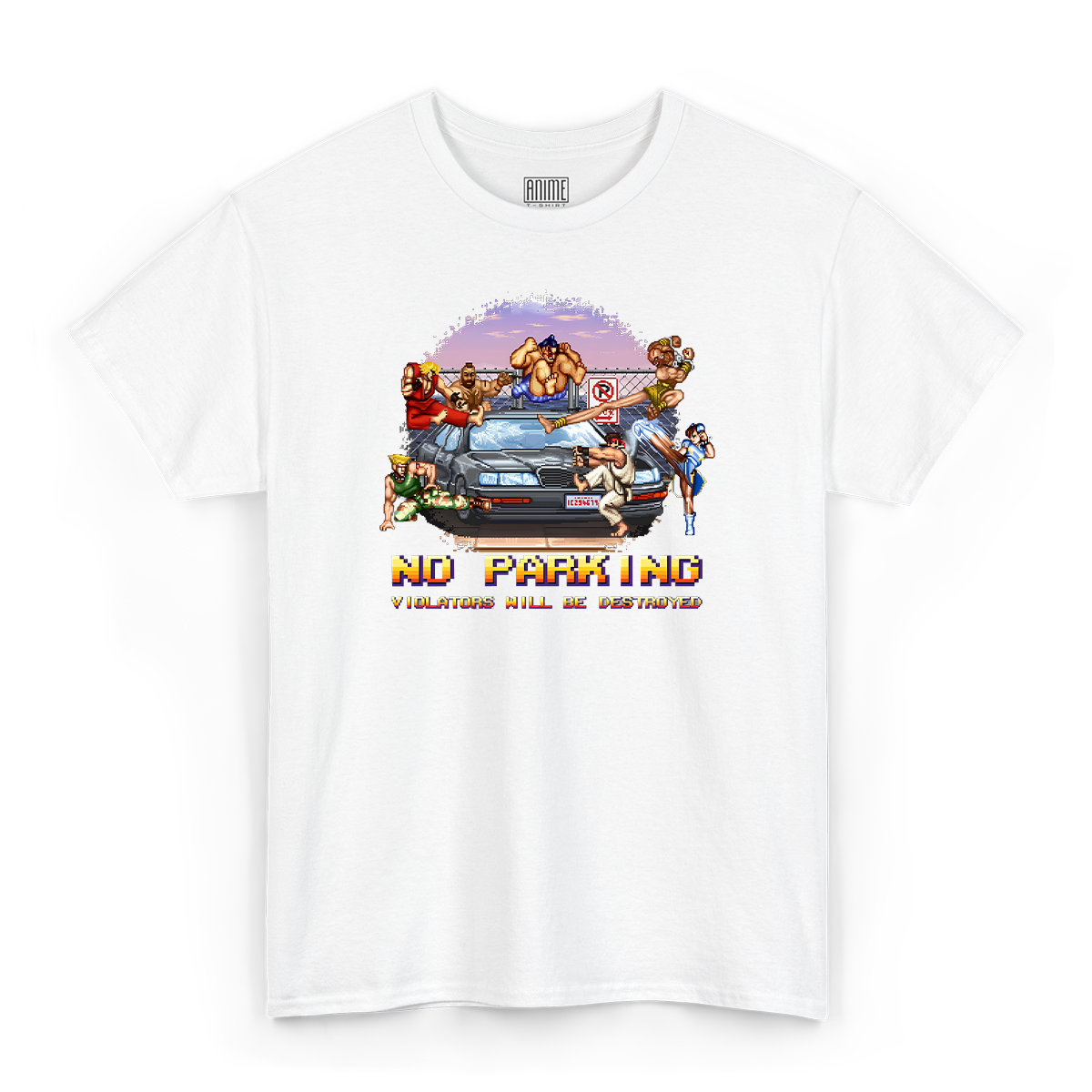 T-shirt Street Fighter - No Parking