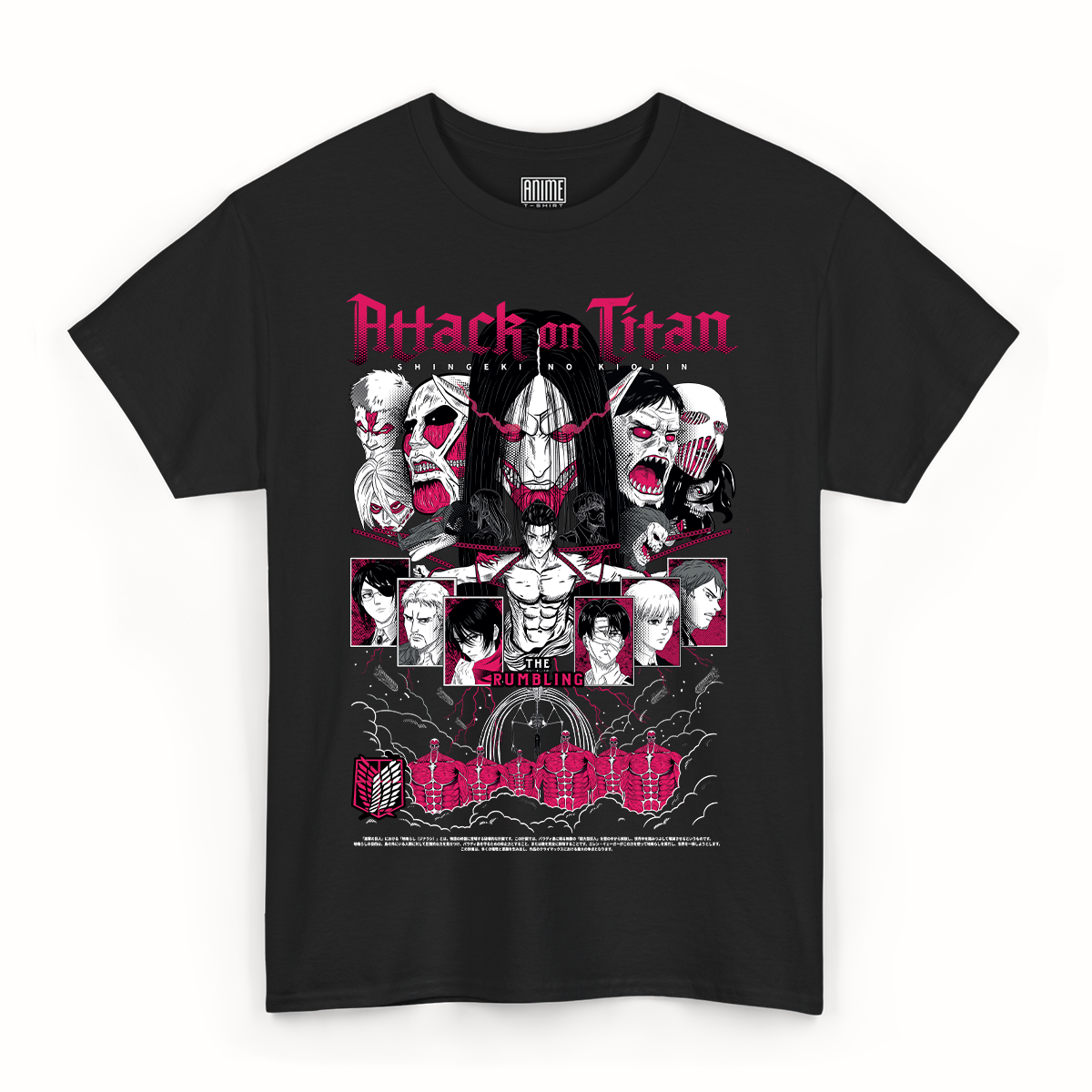 T-shirt Attack on Titan - The Rumbling