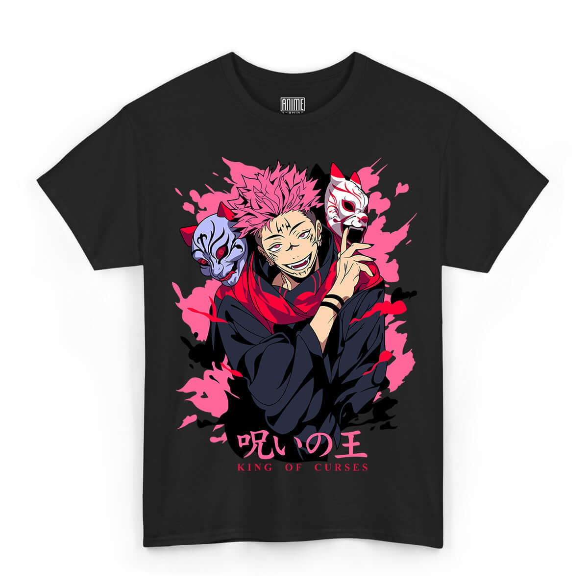 T-shirt Jujutsu Kaisen - Sukuna Mask