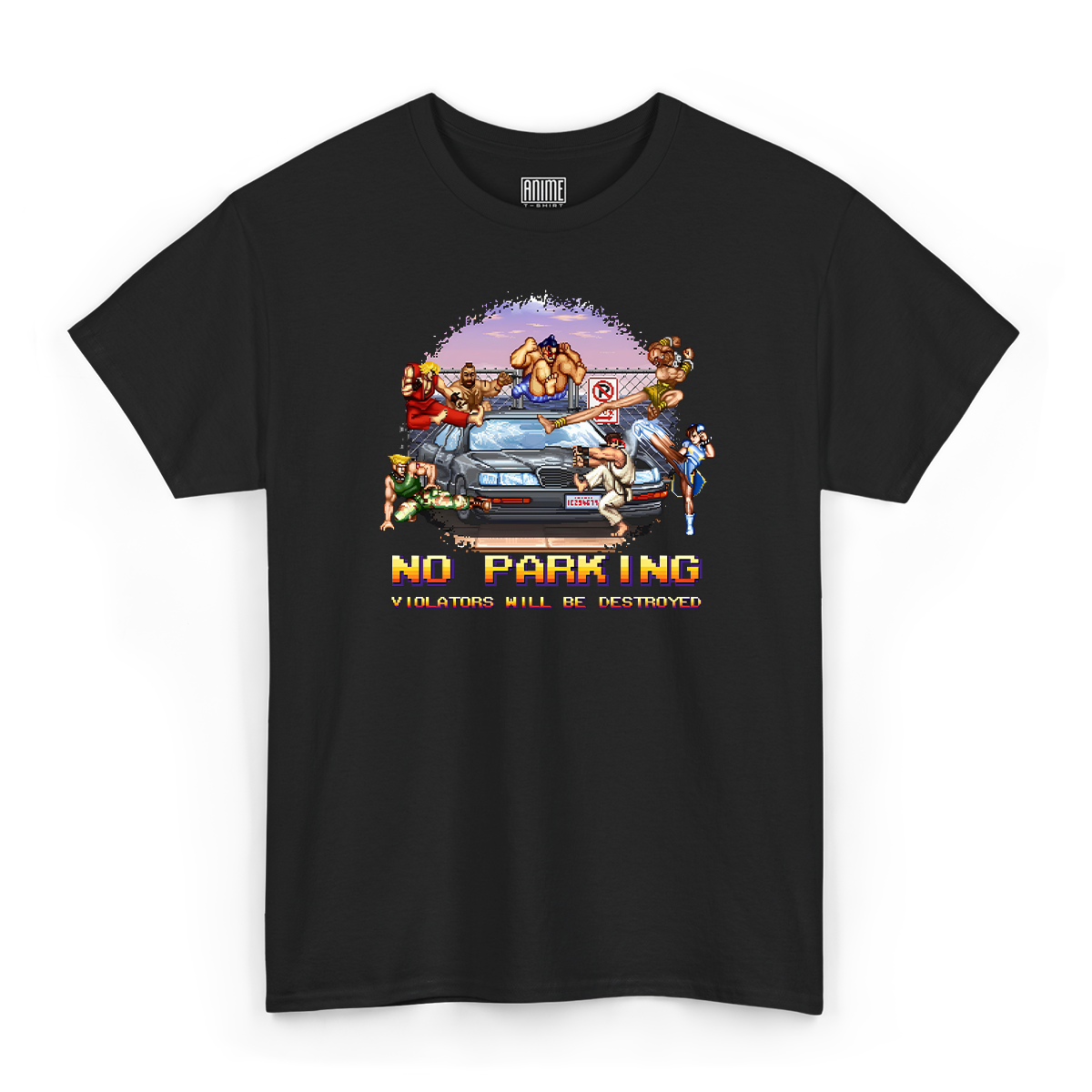 T-shirt Street Fighter - No Parking