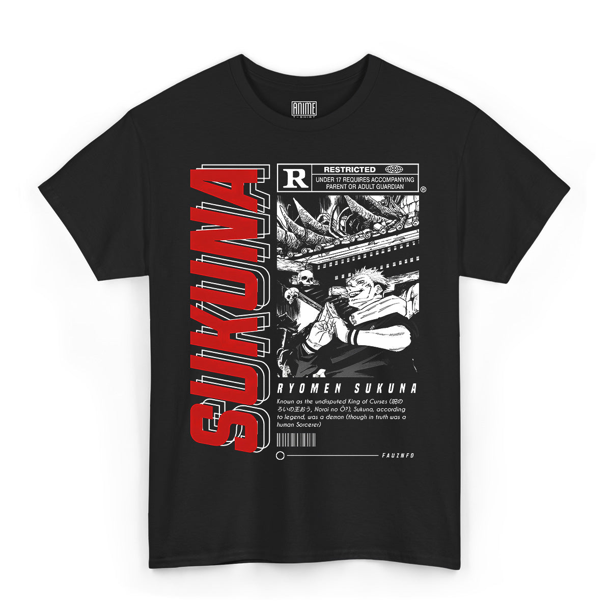 T-shirt Jujutsu Kaisen - Ryomen Sukuna