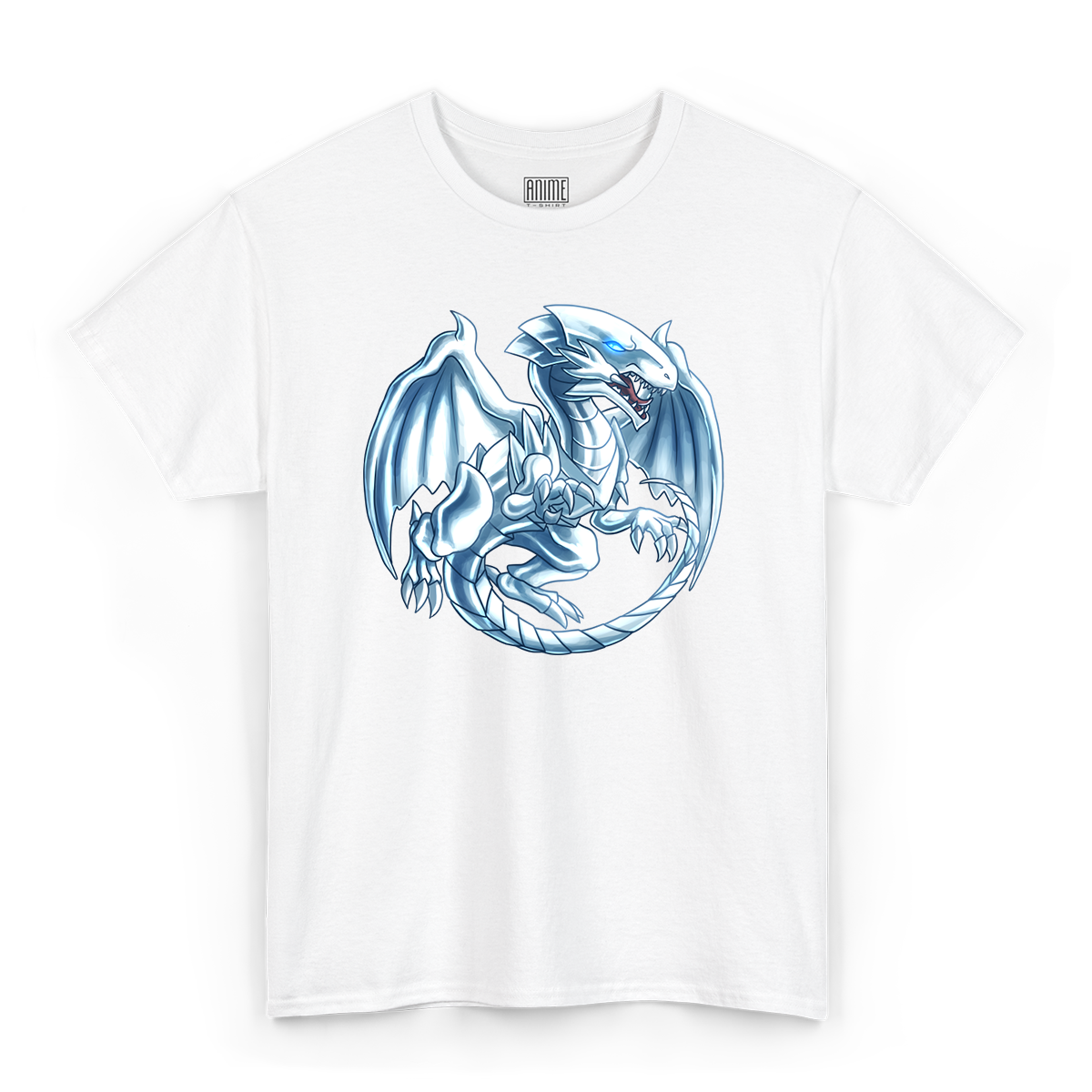 T-shirt Yu-Gi-Oh - Drago Bianco occhi Blu