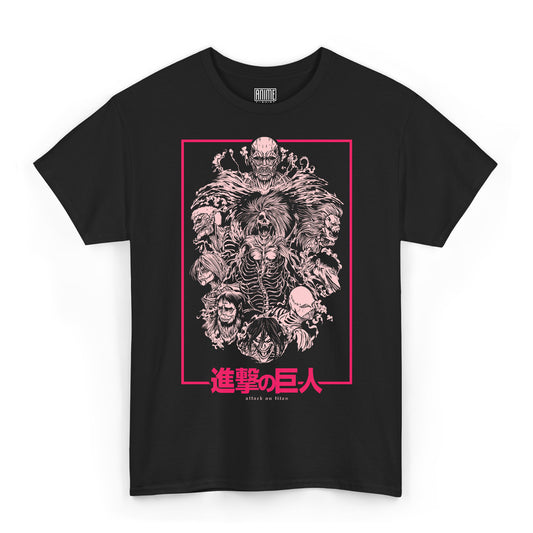 T-shirt Attack on Titan - All titan