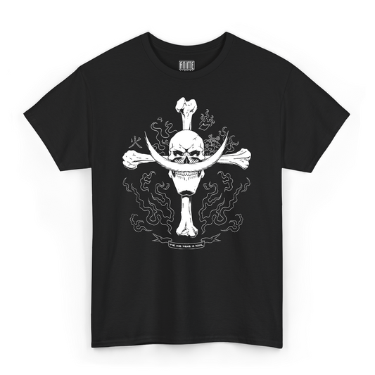 T-shirt One Piece - Teschio Barbabianca