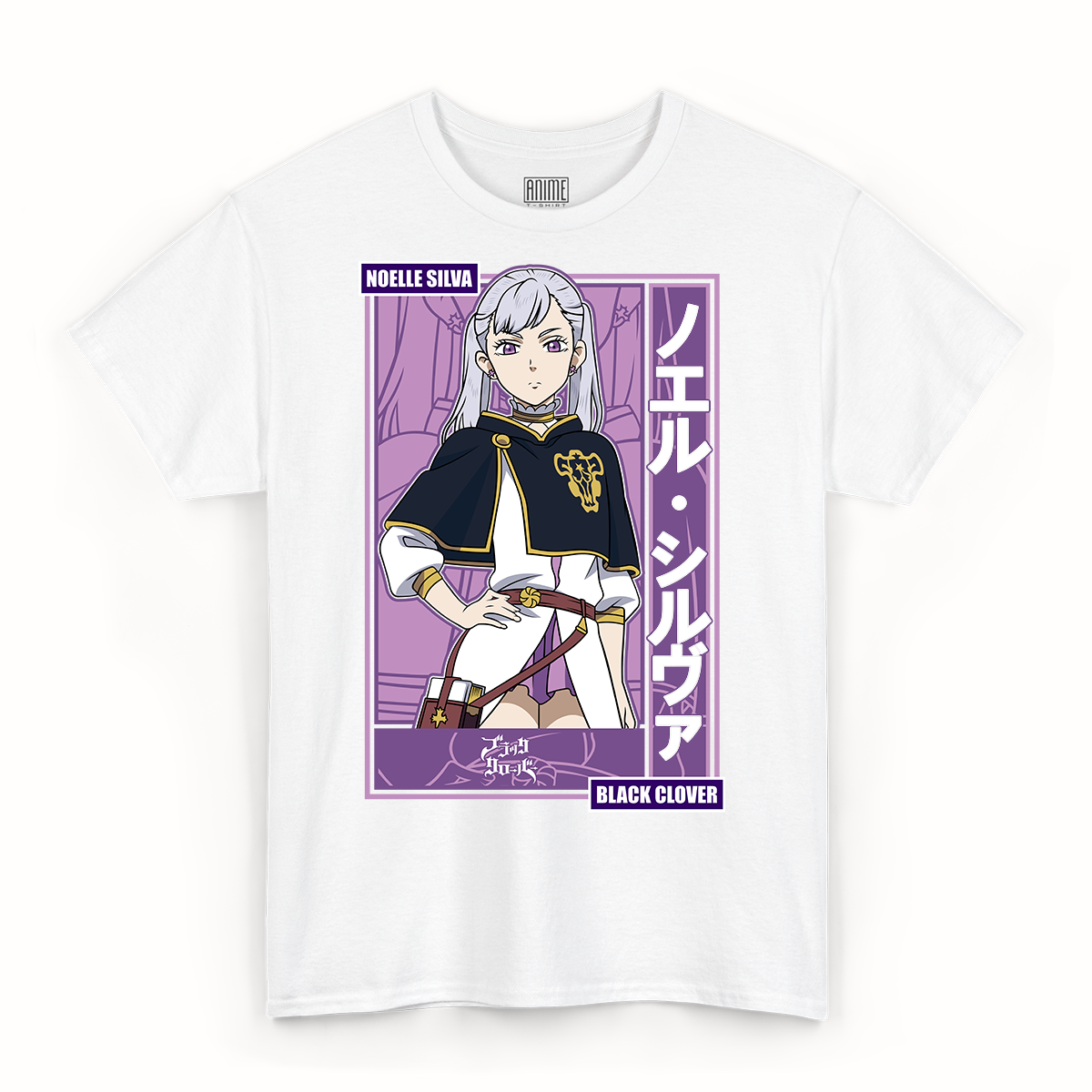 T-shirt Black Clover - Noelle Silva