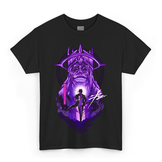 T-shirt Solo Leveling - Sung e Monarck