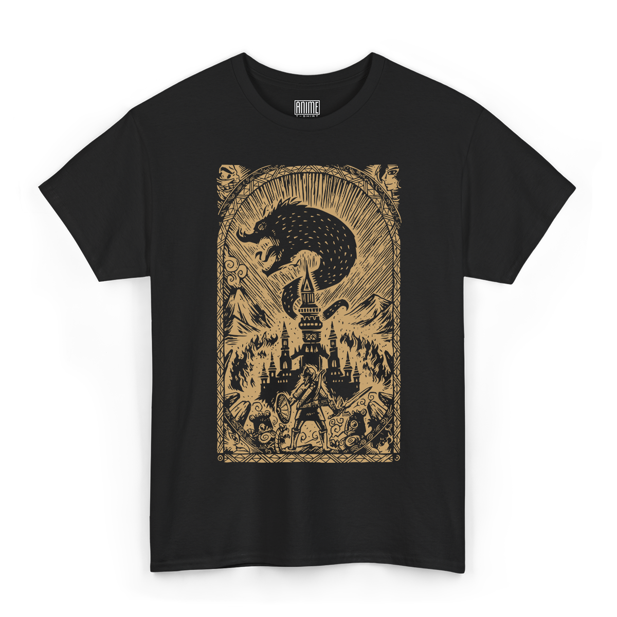 T-shirt Zelda - Gold Story