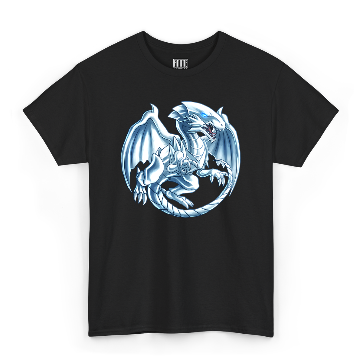 T-shirt Yu-Gi-Oh - Drago Bianco occhi Blu