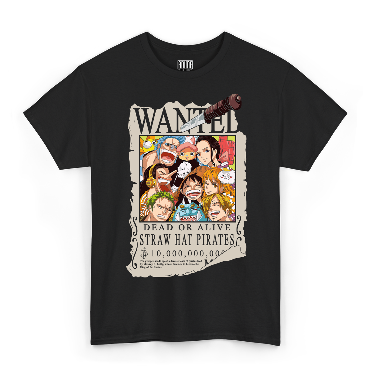 T-shirt One Piece - Wanted All