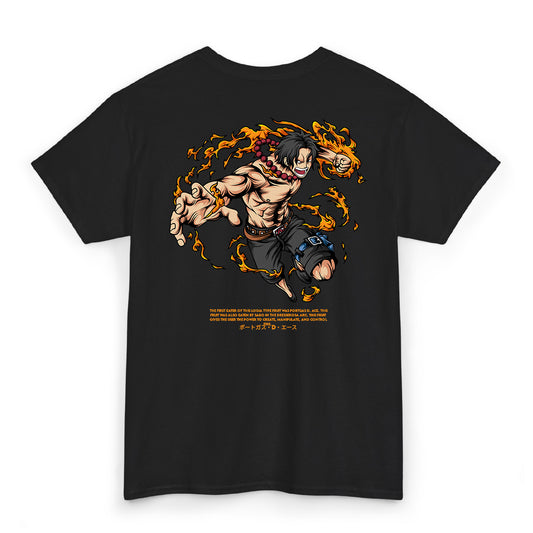T-shirt One Piece - Portuguese D. Ace