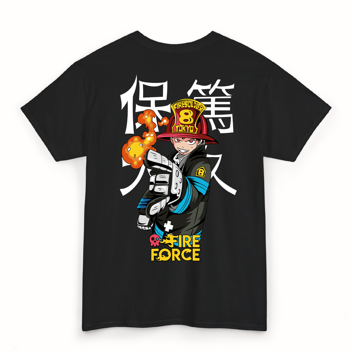 T-shirt Fire Force - Shinra 8