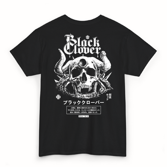 T-shirt Black Clover - Demon Skull