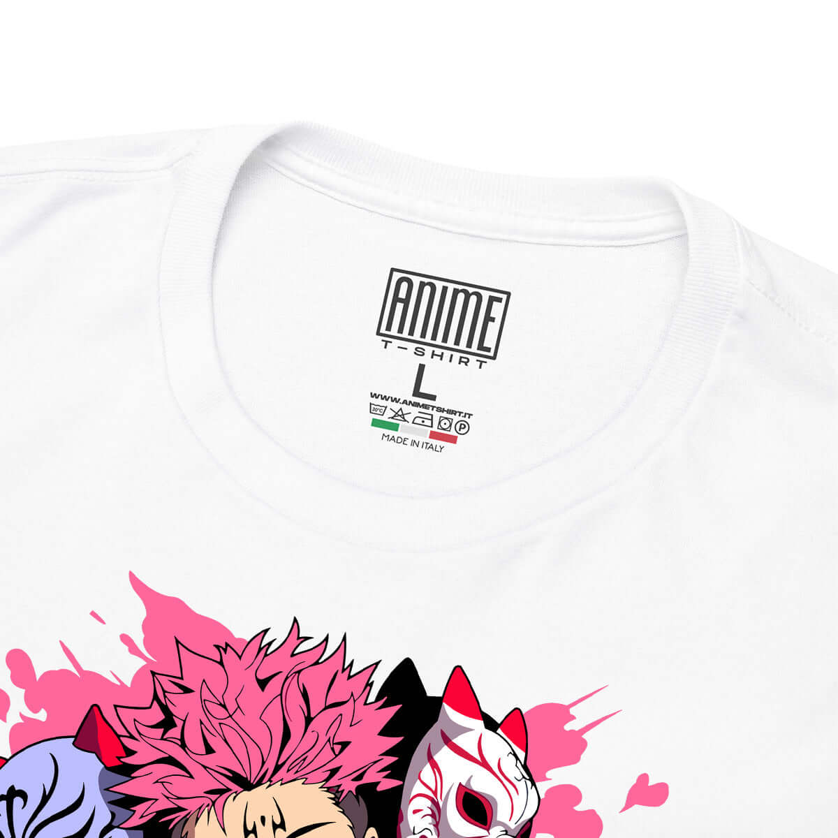 T-shirt Jujutsu Kaisen - Sukuna Mask