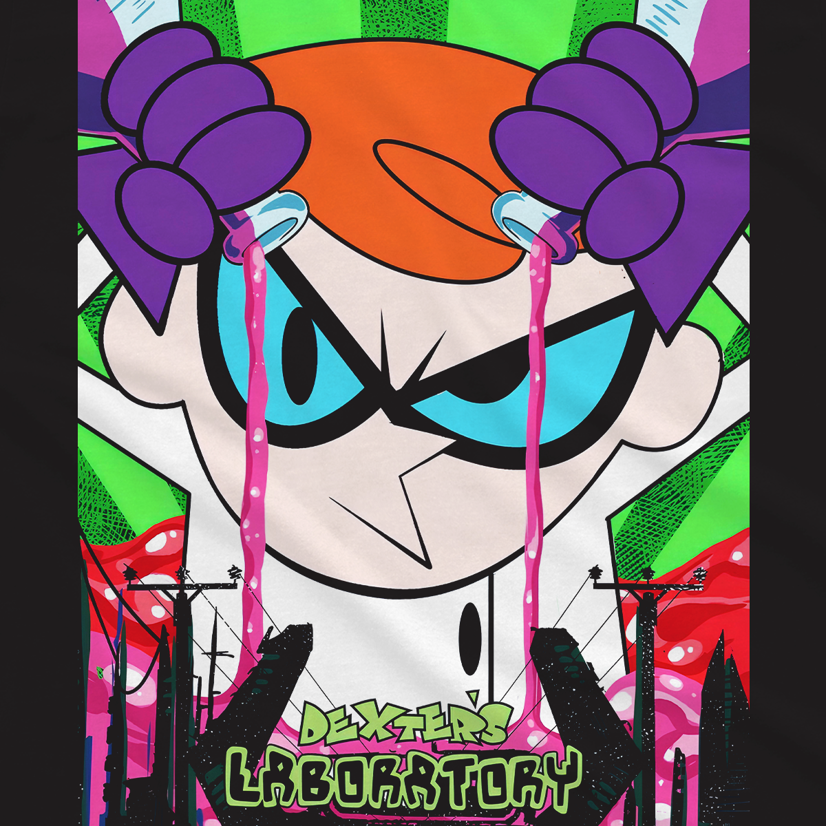 T-shirt Cartoon Network - Dexster Potion